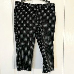 Cotton spandex capris pants